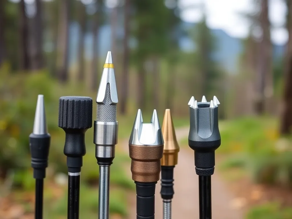 Końcówki do kijków nordic walking - jakie do czego wybrać?