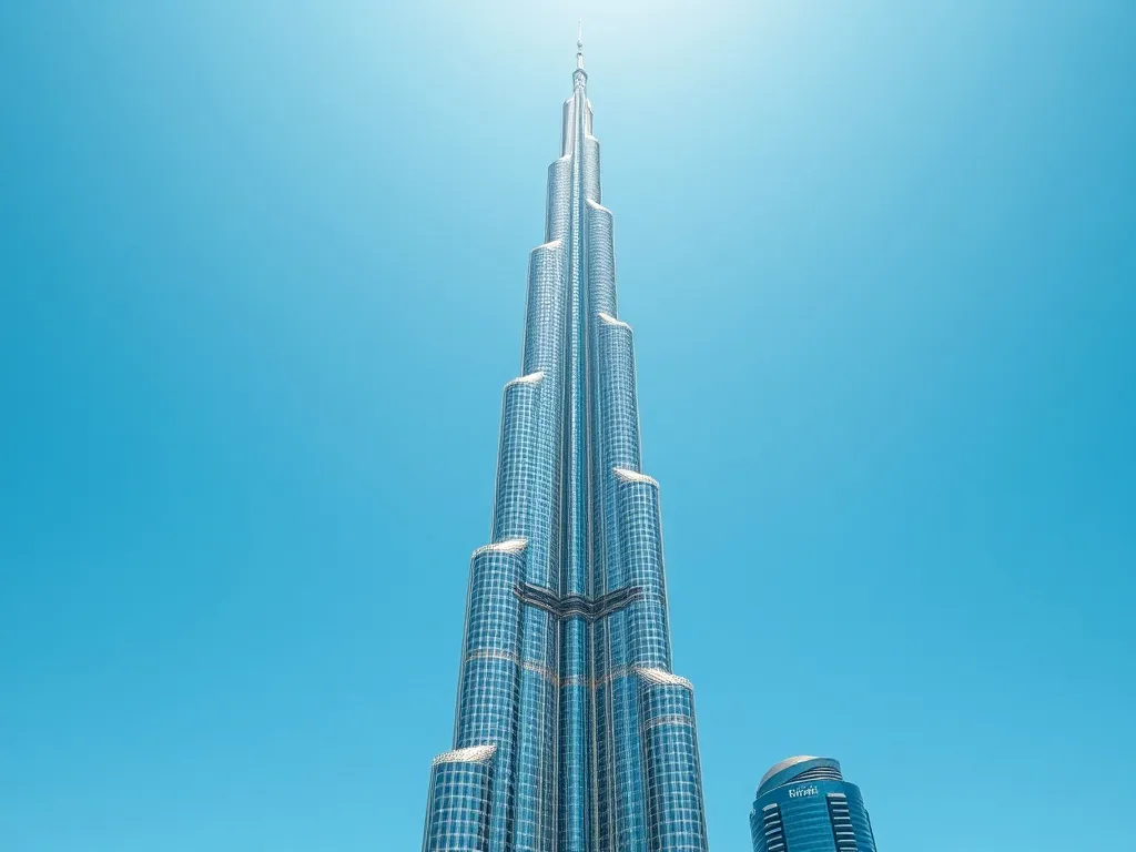 Ile metrów ma Burj Khalifa? Odkryj wysokość najwyższego budynku świata!