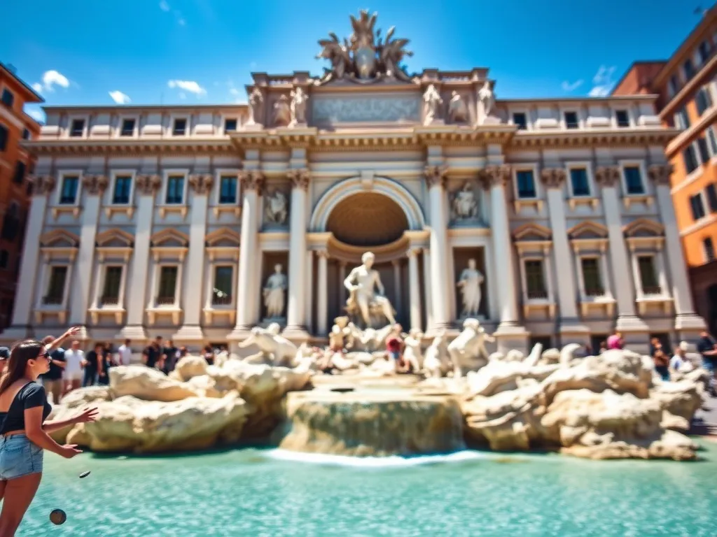 Fontanna di Trevi – ciekawostki, historia i legendy tej słynnej fontanny