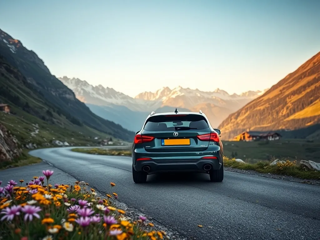 Alpy samochodem – trasy, porady i atrakcje