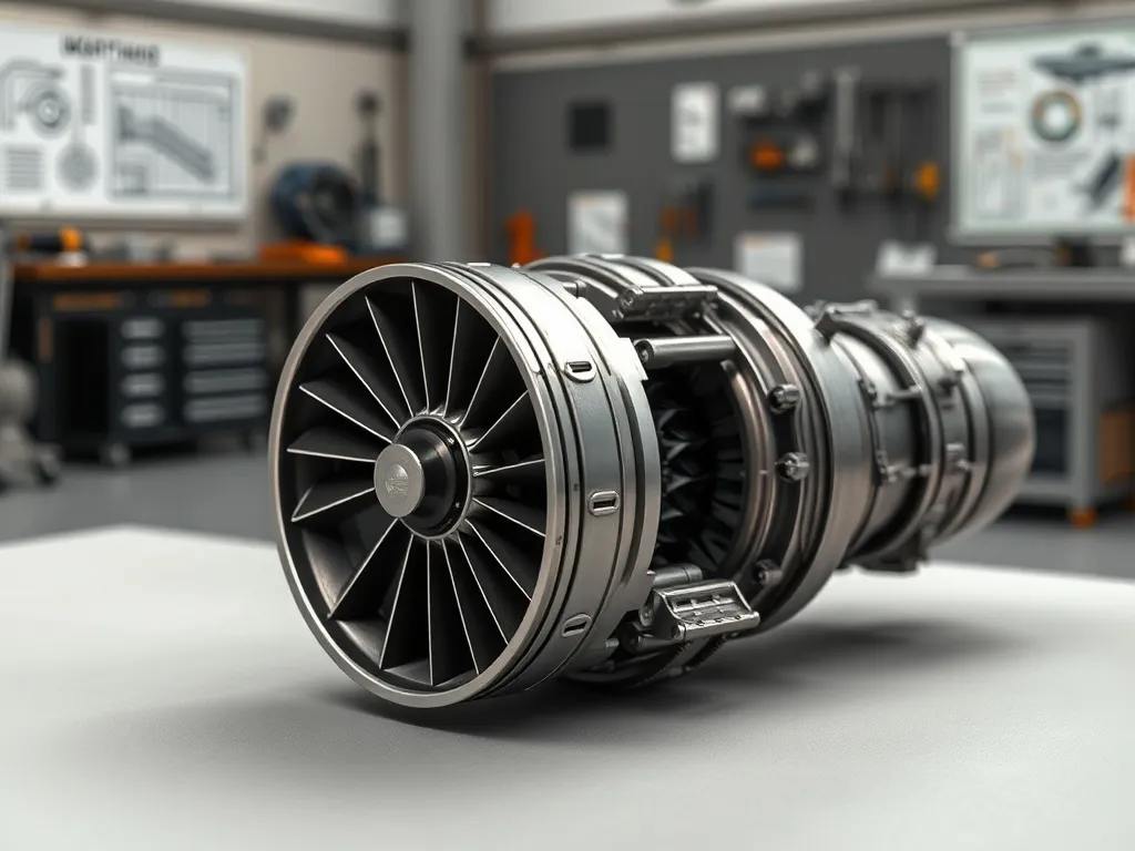 Budowa silnika odrzutowego – jak działa i części składowe